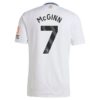 Aston Villa McGinn 7 Bortedrakt 2024 25 Fotballdrakter