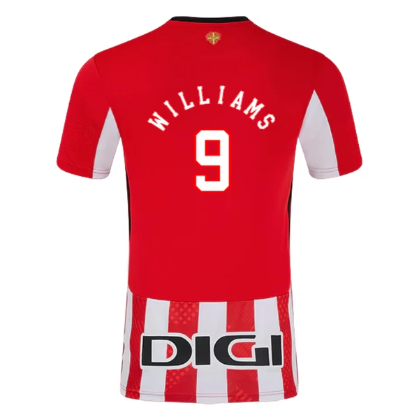 Athletic Bilbao Williams 9 Hjemmedrakt 2024-25 Fotballdrakter
