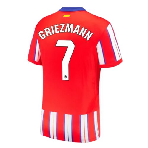 Atlético Madrid Antoine Griezmann 7 Hjemmedrakt 2024 25 Fotballdrakter
