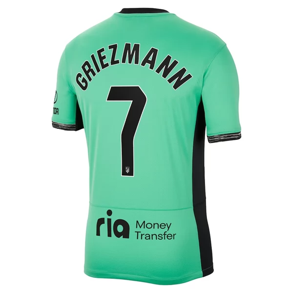 Atlético Madrid Antoine Griezmann 7 Tredjedrakt 2023-24 Fotballdrakter