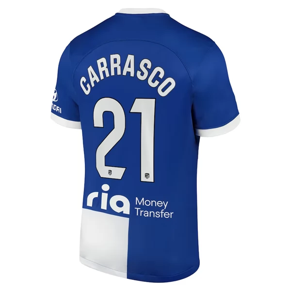 Atlético Madrid Carrasco 21 Bortedrakt 2023 24 Fotballdrakter