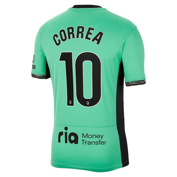Atlético Madrid Correa 10 Tredjedrakt 2023 24 Fotballdrakter