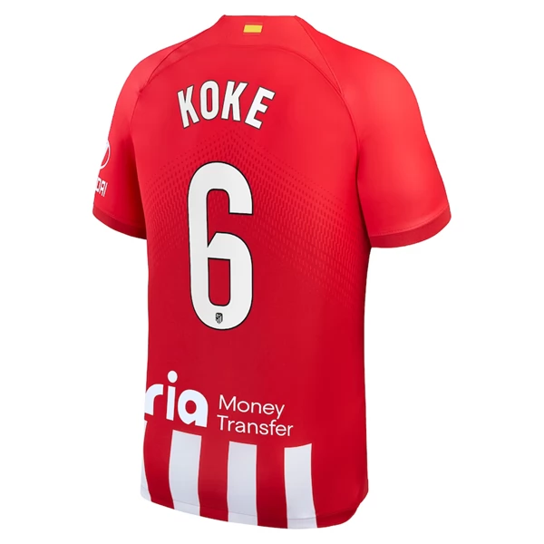 Atlético Madrid Koke 6 Hjemmedrakt 2023-24 Fotballdrakter