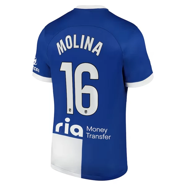 Atlético Madrid Molina 16 Bortedrakt 2023-24 Fotballdrakter