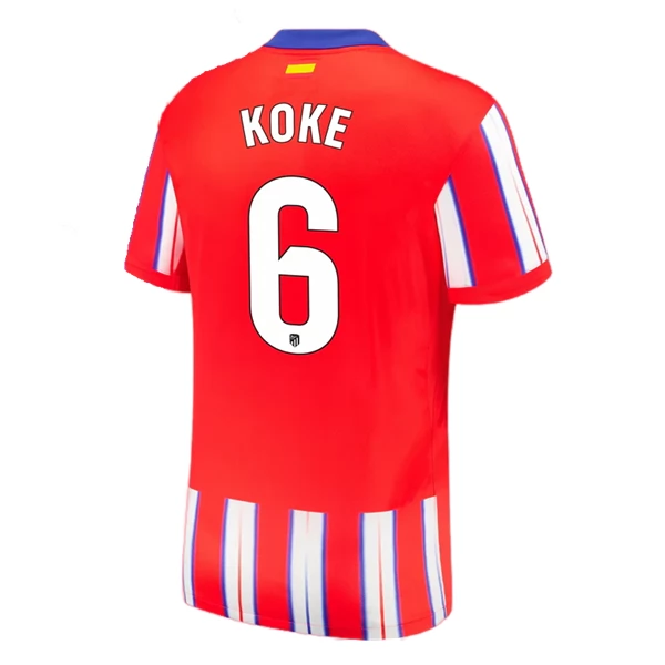 Atlético Madrid Koke 6 Hjemmedrakt 2024-25 Fotballdrakter