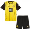 BVB Borussia Dortmund Barn Hjemme Draktsett 2024 2025 Fotballdrakter