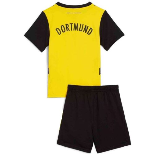 BVB Borussia Dortmund Barn Hjemme Draktsett 2024 2025 Fotballdrakter