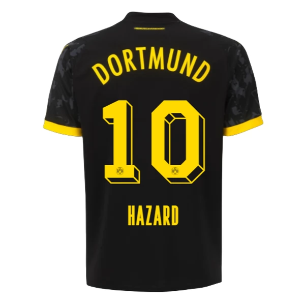 BVB Borussia Dortmund Eden Hazard 10 Bortedrakt 2023-24 Fotballdrakter