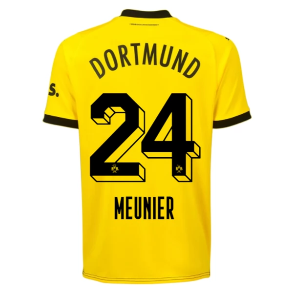 BVB Borussia Dortmund Meunier 24 Hjemmedrakt 2023-24 Fotballdrakter