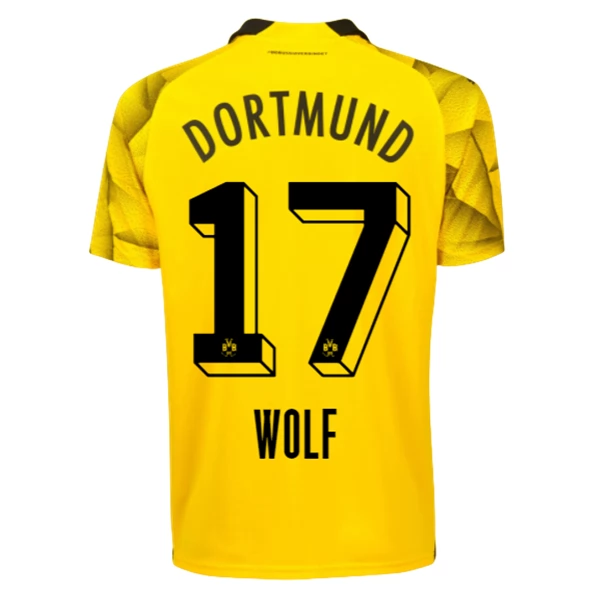 BVB Borussia Dortmund Wolf 17 Tredjedrakt 2023-24 Fotballdrakter