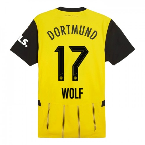 BVB Borussia Dortmund Wolf 17 Hjemmedrakt 2024-25 Fotballdrakter