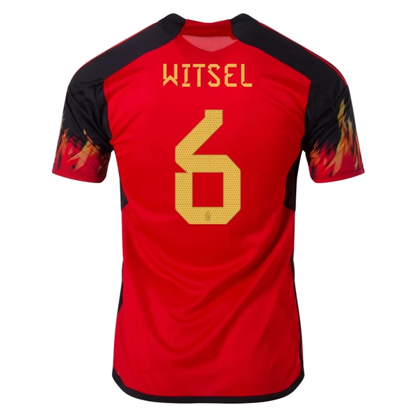 Belgia Witsel 6 Hjemmedrakt 2022 Fotballdrakter