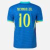 Brasil Neymar Jr 10 Bortedrakt 2024 Fotballdrakter