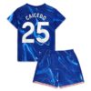 Chelsea Caicedo 25 Barn Hjemme Draktsett 2024 25 Fotballdrakter