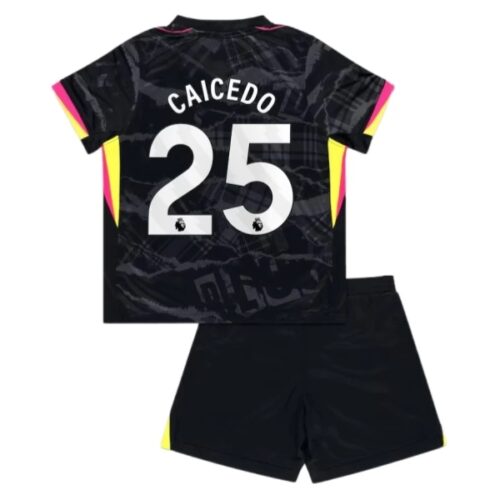 Chelsea Caicedo 25 Barn Tredje Draktsett 2024 25 Fotballdrakter