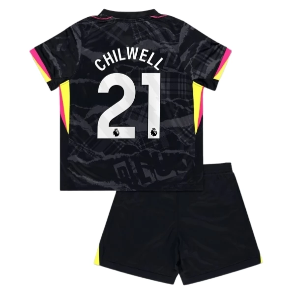 Chelsea Chilwell 21 Barn Tredje Draktsett 2024-25 Fotballdrakter