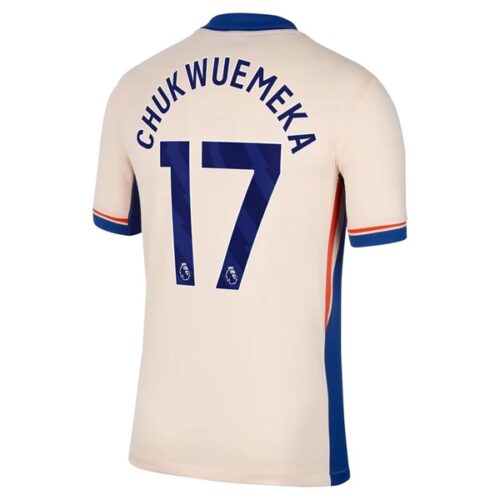 Chelsea Chukwuemeka 17 Bortedrakt 2024 25 Fotballdrakter