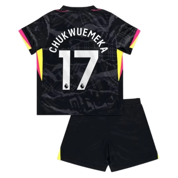 Chelsea Chukwuemeka 17 Barn Tredje Draktsett 2024-25 Fotballdrakter