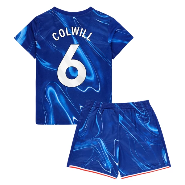 Chelsea Colwill 6 Barn Hjemme Draktsett 2024-25 Fotballdrakter