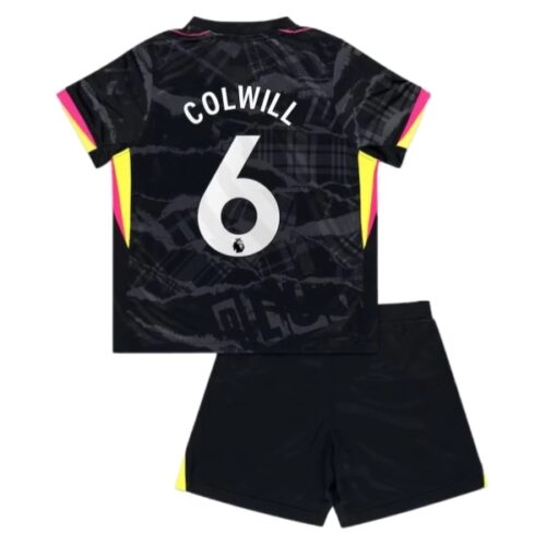 Chelsea Colwill 6 Barn Tredje Draktsett 2024 25 Fotballdrakter