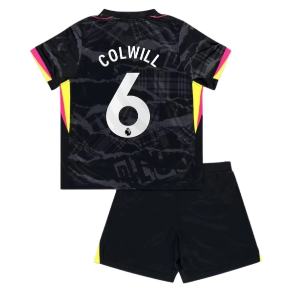 Chelsea Colwill 6 Barn Tredje Draktsett 2024-25 Fotballdrakter