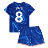 Chelsea Enzo 8 Barn Hjemme Draktsett 2024 25 Fotballdrakter