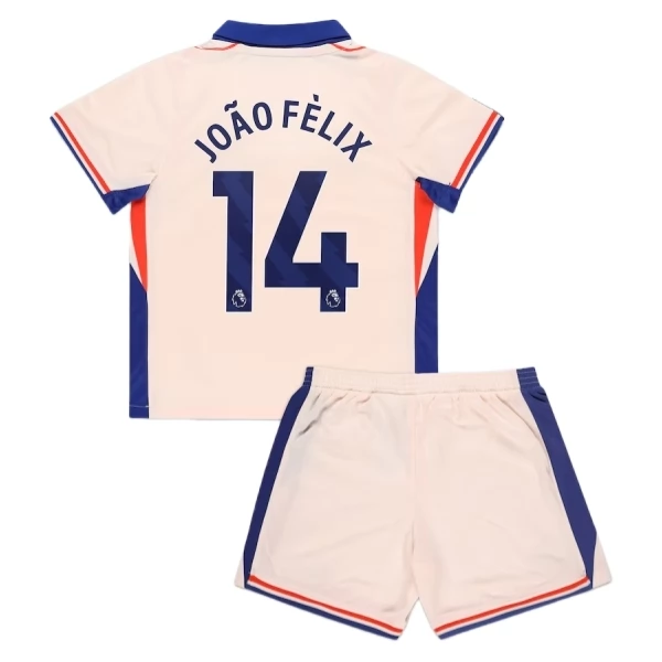 Chelsea João Félix 14 Barn Borte Draktsett Fotball 2024-25