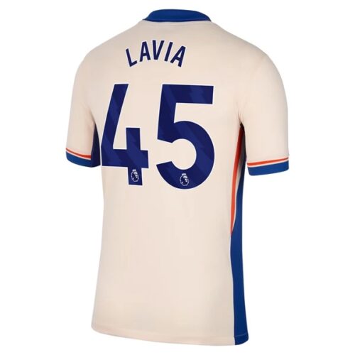 Chelsea Lavia 45 Bortedrakt 2024 25 Fotballdrakter