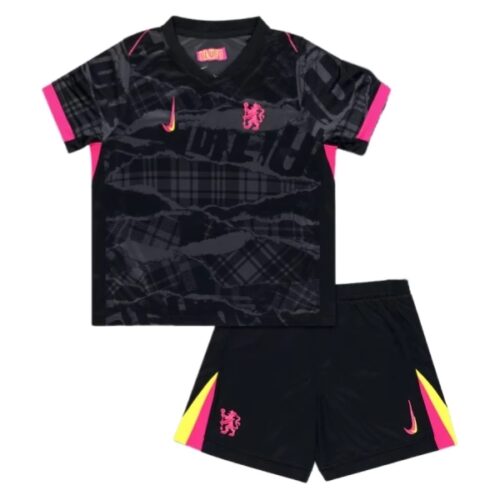 Chelsea Lavia 45 Barn Tredje Draktsett 2024 25 Fotballdrakter