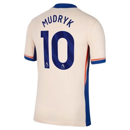 Chelsea Mudryk 10 Bortedrakt 2024 25 Fotballdrakter