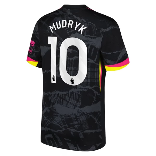 Chelsea Mudryk 10 Tredjedrakt 2024-25 Fotballdrakter