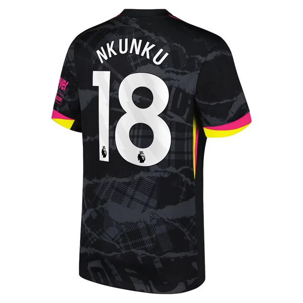 Chelsea Nkunku 18 Bortedrakt 2024-25 Fotballdrakter