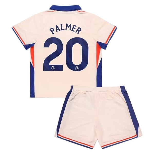 Chelsea Palmer 20 Barn Borte Draktsett 2024-25 Fotballdrakter