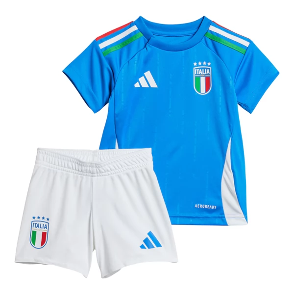 Italia Barn Hjemme Draktsett 2024 Fotballdrakter