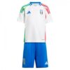 Italia Barn Borte Draktsett 2024 Fotballdrakter