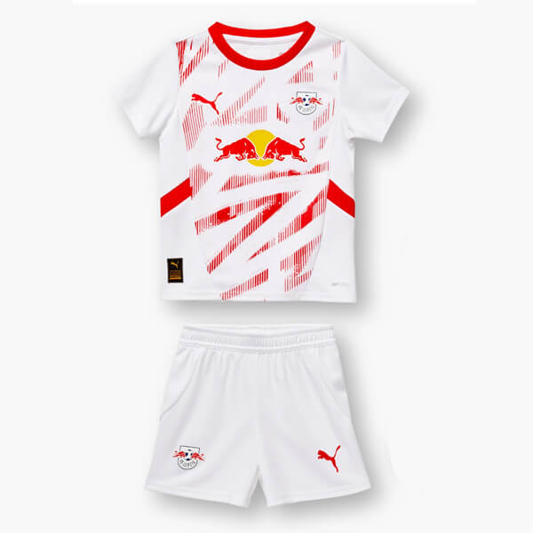 RB Leipzig Barn Hjemme Draktsett 2024-25 Fotballdrakter