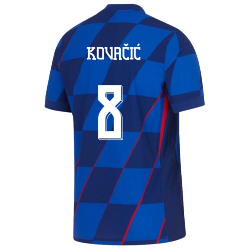 Kroatia Kovačić 8 Bortedrakt 2024 Fotballdrakter