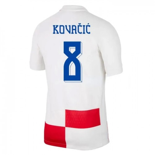 Kroatia Kovačić 8 Hjemmedrakt 2024 Fotballdrakter