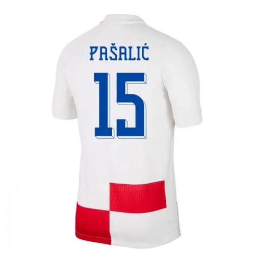 Kroatia Pašalić 15 Hjemmedrakt 2024 Fotballdrakter