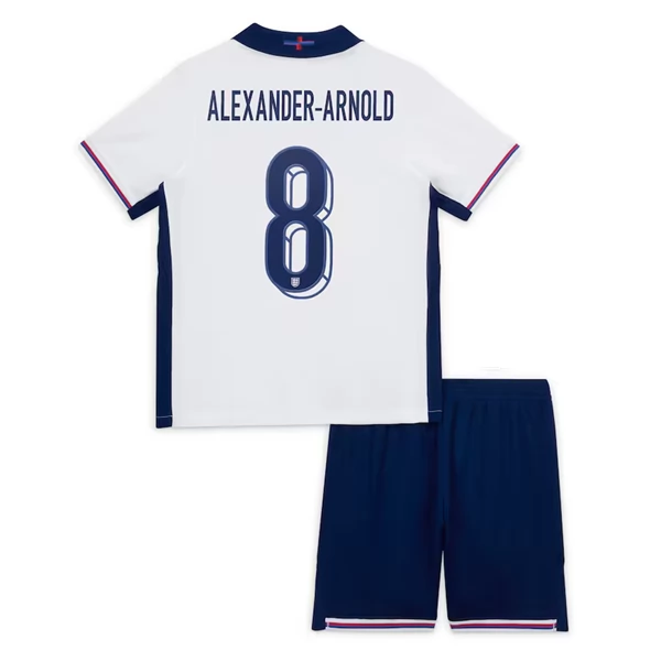 England Alexander-Arnold 8 Barn Hjemme Draktsett 2024 Fotballdrakter