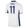England Foden 11 Hjemme Fotballdrakter 2024