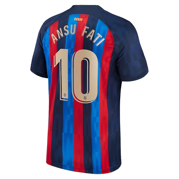 FC Barcelona Ansu Fati 10 Hjemmedrakt 2022-23 Fotballdrakter