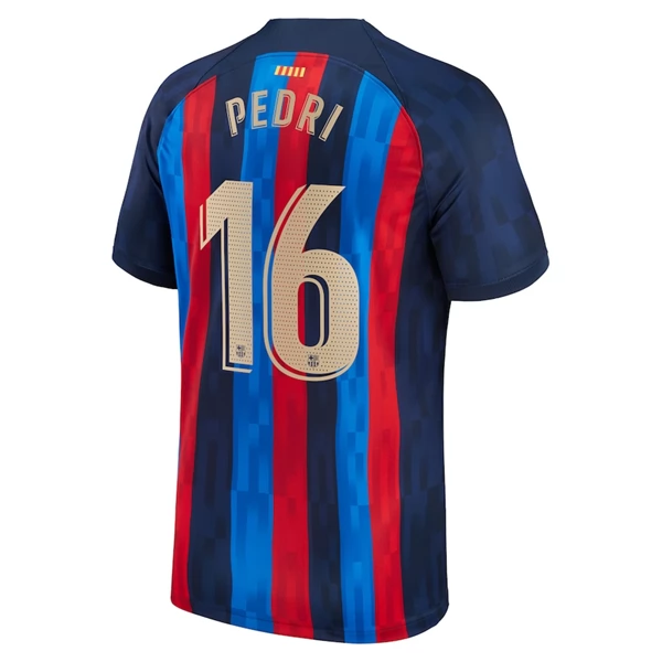 FC Barcelona Pedri 16 Hjemmedrakt 2022 23 Fotballdrakter