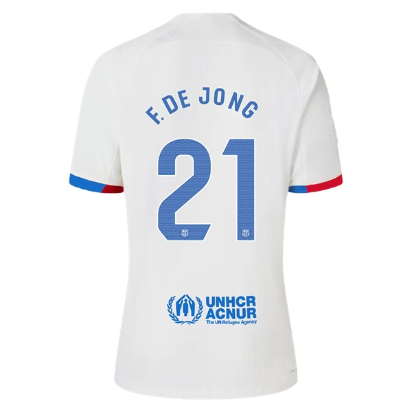 FC Barcelona F. De Jong 21 Bortedrakt 2023-24 Fotballdrakter