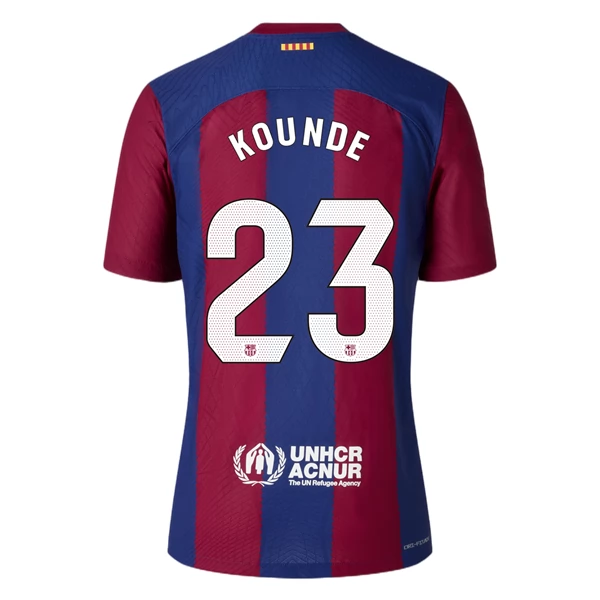 FC Barcelona Kounde 23 Hjemmedrakt 2023-24 Fotballdrakter