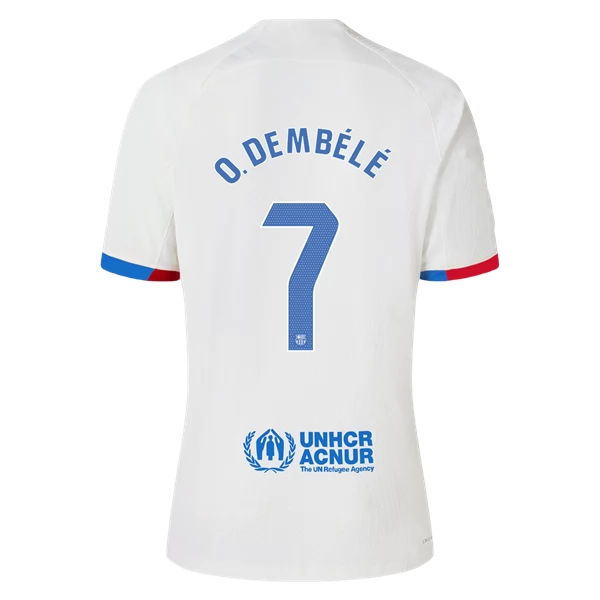 FC Barcelona O. Dembélé 7 Bortedrakt 2023-24 Fotballdrakter