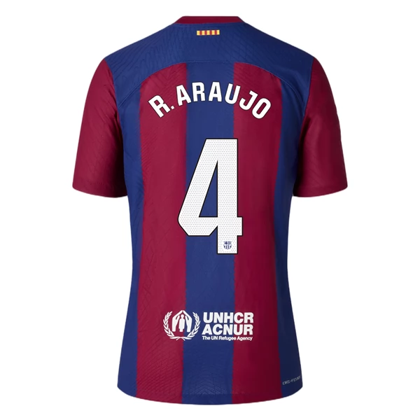 FC Barcelona R. Araujo 4 Hjemmedrakt 2023-24 Fotballdrakter