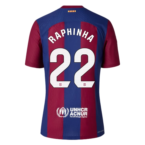 FC Barcelona Raphinha 22 Hjemmedrakt 2023-24 Fotballdrakter