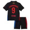 FC Barcelona Lewandowski 9 Barn Borte Draktsett Fotball 2024 25