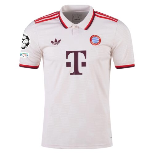 Bayern München Alphonso Davies 19 Tredjedrakt 2024 25 Fotballdrakter